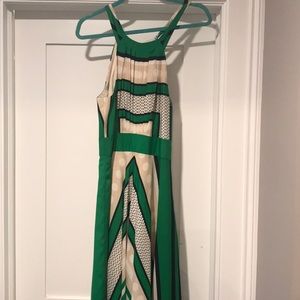 Emerald green Eliza J dress